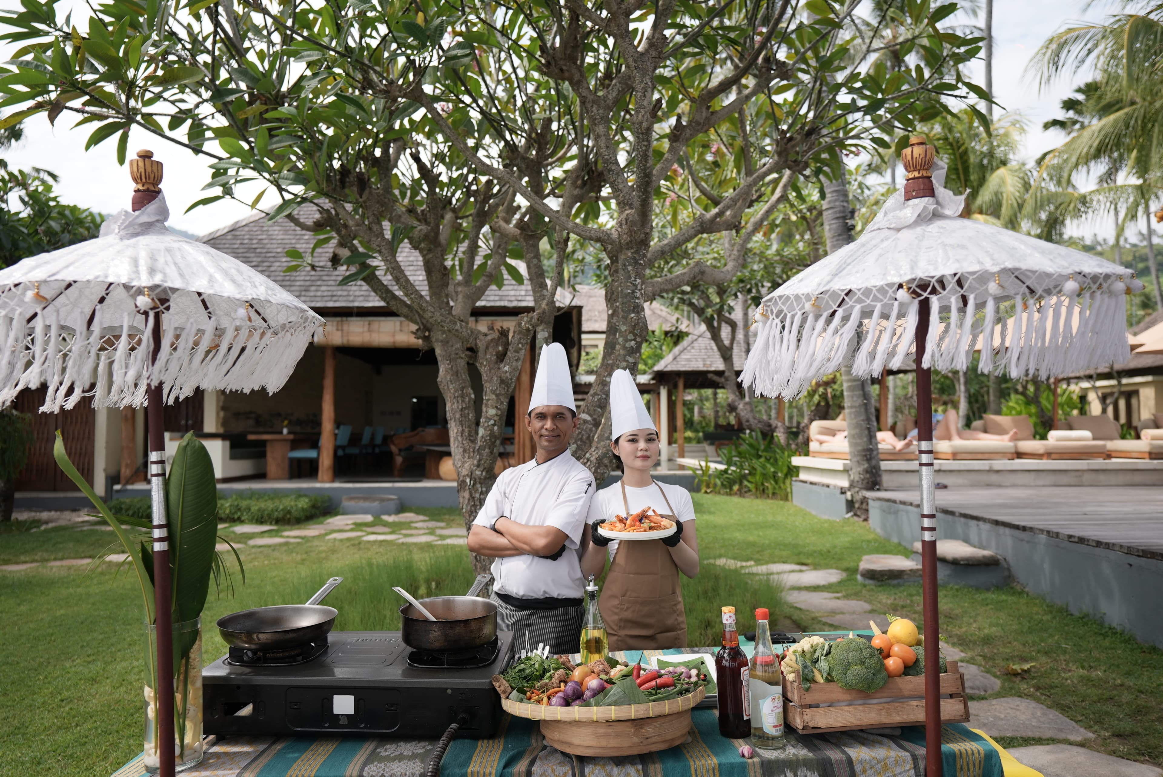 <p>Embark on a culinary journey that celebrates the rich and diverse flavors of Indonesia. Discover the secrets of Indonesian and traditional Sasak cuisine through our Cooking Classes, where our chefs guide you step-by-step in crafting authentic local dishes using fresh island ingredients.</p>