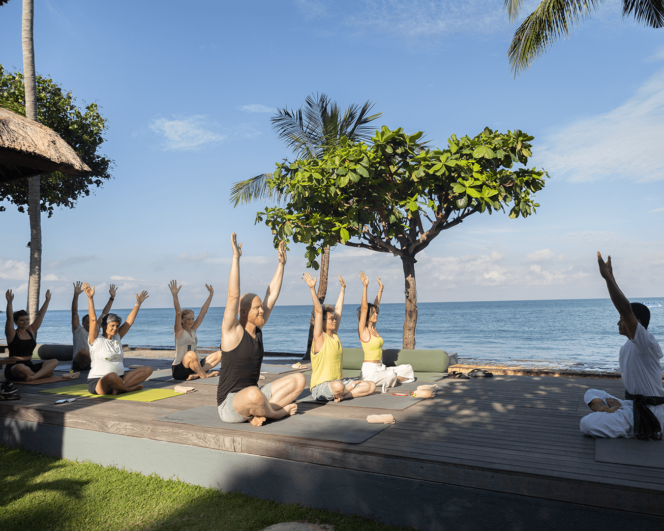 <h5>Qunci Villas Resort not only caters to a revitalized spirit, but also to revitalized bodies through our Qamboja Health Spa and our special Yoga classes.</h5>